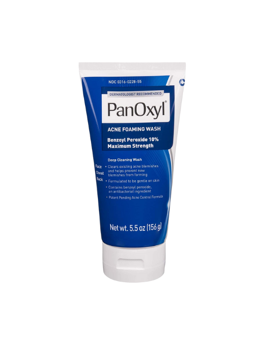 Panoxyl acne creamy deals wash