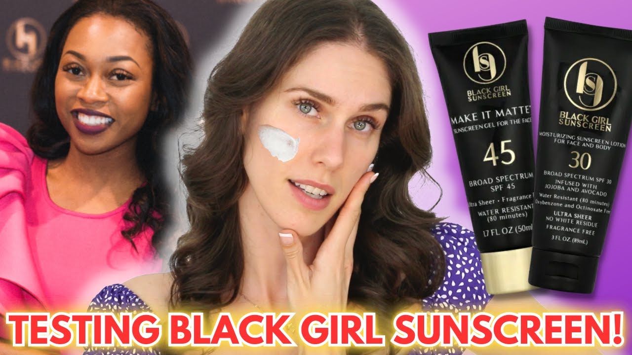 Black Girl Sunscreen Make It Matte SPF45